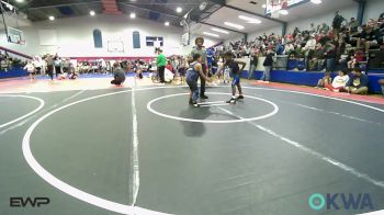 83 lbs Rr Rnd 5 - Isaac Flewellen, Victory Youth Wrestling vs Dejuan Fields, Tulsa Blue T Panthers