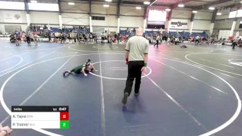 54 lbs Semifinal - Andres Tapia, Grindhouse WC vs Pierce Trainor, Silverback WC