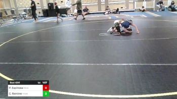 57 lbs Semifinal - Philip Espinosa, Rough House WC vs Camila Ramirez, Team Aggression