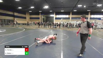 157 lbs Consi Of 8 #2 - Gunnar Tamez, All In Wr Ac vs Adam Salas, Silverback WC