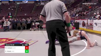 120 lbs Consi Of 16 #2 - Marcus Colson, Camp Hill vs Eric Howe, Lancaster Catholic