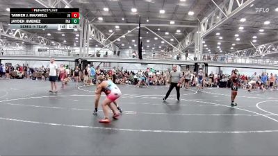 110 lbs Semis (4 Team) - Jayden Jimenez, PA Alliance vs Tanner J. Maxwell, Journeymen Uprising