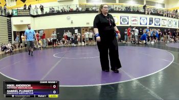 132 lbs Champ. Round 2 - Cooper Wilkins, Portage Wrestling Club vs Jack Richardson, Roncalli Wrestling Foundation