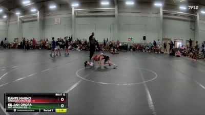 60 lbs Round 3 (8 Team) - Dante Magno, Warhawks Wrestling vs Killian Ohora, Mat Assassins Red