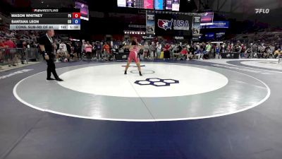 150 lbs Cons. Sub-rd Of 64 - Carlos Valdez, ID vs Nicholas Penfold, CO