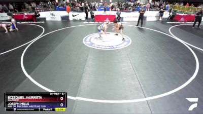 57 lbs Semifinal - Eczequiel Jaurrieta, California vs Joseph Mills, Nor Cal Take Down Wrestling Club