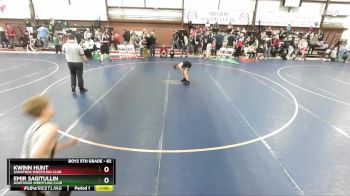82 lbs Cons. Round 3 - Emir Sagitullin, Northside Wrestling Club vs Kwinn Hunt, Shootbox Wrestling Club