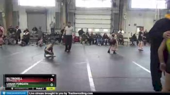 76 lbs Round 5 (6 Team) - Eli Troxell, 84 Athletes vs Logan Forgath, Scorpions