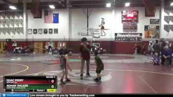 48 lbs Round 3 - Isaac Perry, BAD BOY WC vs Roman Walker, Southern Utah Elite