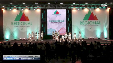 Celebrity Cheer - SUPERMODELS [2026 L1 Youth - Flex - D2 - Small Day 1] 2026 The Northeast Regional Summit