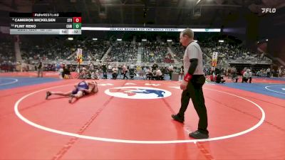 4A-165 lbs Cons. Round 2 - Flint Reno, Campbell County vs Cameron Mickelsen, Star Valley