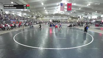 113 lbs Semis & 1st Wb (8 Team) - Boone Maughon, Cleveland High School vs Tanner Kitts, Knoxville Halls High School