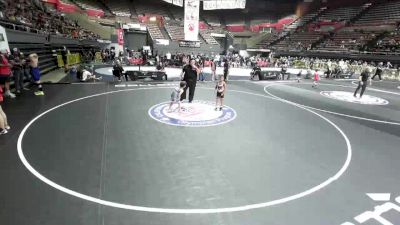 62 lbs Cons. Round 4 - Carlos Moreno vs Everett Faull, Red Wave Wrestling