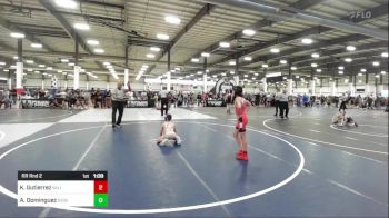 83 lbs Rr Rnd 2 - Koah Gutierrez, Valiant College Prep vs Aceyn Dominguez, Desert Dogs WC