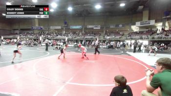 81 lbs Consolation - Colby Dennis, Eaglecrest WC vs Everett Jones, Pueblo County WC