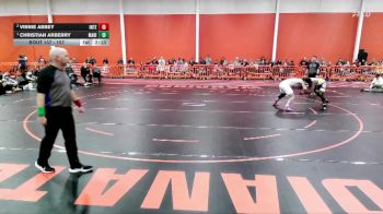 157 lbs 1st Place Match - Christian Arberry, Marian University (IN) vs Vinnie Abbey, Indiana Tech