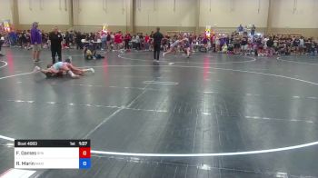 106 lbs Quarterfinal - Fallon Dames, RPA Wrestling vs Rebecca Marin, Maximum Performance