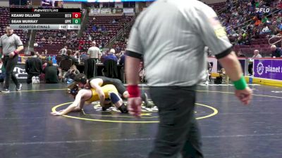 133 lbs Quarterfinal - Keanu Dillard, Bethlehem Catholic vs Sean Murray, Upper Perkiomen