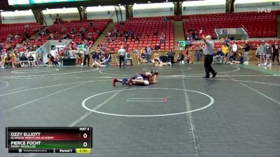 110 lbs Round 1 - Ozzy Elliott, Glasgow Wrestling Academy vs Pierce Focht, Perry-massillon