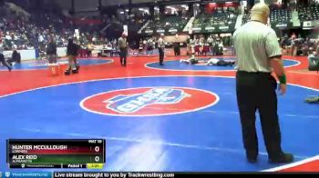 7 lbs Semifinal - Hunter McCullough, Lowndes vs Alex Reid, Alpharetta