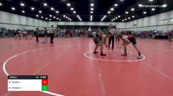 220 lbs Consolation - Carson Floyd, NC vs Nino Prisco, NY