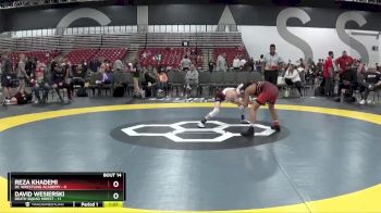 80 lbs Placement Matches (8 Team) - David Wesierski, Death Squad Wrest vs Reza Khademi, DC Wrestling Academy
