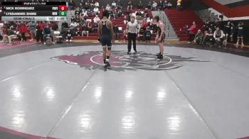 121 lbs Semifinal - Nick Rodriguez, Pope John Paul II vs Lyssandre Shire, New Hope-Solebury