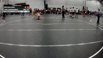 157 lbs Round 5 (6 Team) - Luke Charbonneau, North Hunterdon WC vs Braydon Kindt, Upstate Uprising