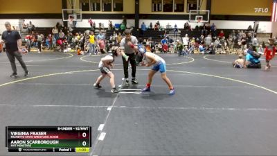 92/hwt Round 3 - Aaron Scarborough, Mat Monstars vs Virginia Fraser, Palmetto State Wrestling Acade