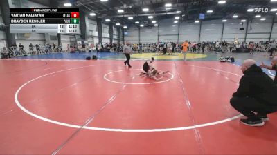 84 lbs Round 3 - 12:30pm Saturday - Vartan Naljayan, Mat Assassins vs Brayden Kessler, PA USA