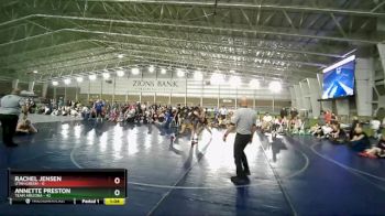 140 lbs Semis (4 Team) - Annette Preston, Team Arizona vs Rachel Jensen, Utah Green