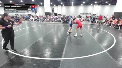 126 lbs Brock Santa Maria, Arizona vs Owen LaRose, Minnesota Red
