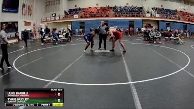 215 lbs Champ. Round 2 - Luke Barulli, Archbishop Spalding vs Tyriq Hudley, DeMatha Catholic