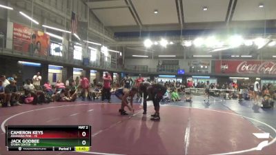 182 lbs Placement Matches (16 Team) - Cameron Keys, Assassins Pink vs Jack Godbee, Storm Center
