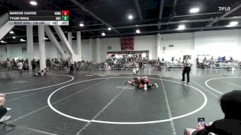 95 lbs Quarterfinal - Dominic Marmolejo, Gold Rush Wr Ac vs Maxim Litvinov, Savage House WC
