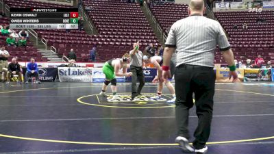 285 lbs Consi 1 - Kevin Oswalt, Exeter vs Owen Winters, Donegal