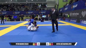 Heitor José Martins Lopes vs Pietro Marins Ziegler 2025 European Jiu-Jitsu IBJJF Championship