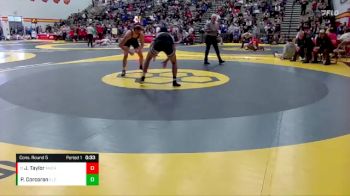 157 lbs Cons. Round 5 - Jake Taylor, Mount Vernon vs Phil Corcoran, Elder