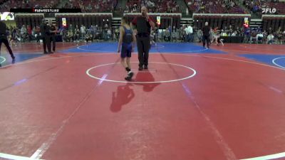 65 lbs Quarterfinal - Zion Enciso, Casper Wrestling Club vs Barrett Ehrich, Gladiator Wrestling Academy