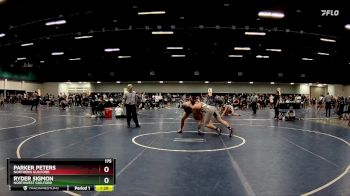 175 lbs Champ. Round 2 - Parker Peters, Northern Guilford vs Ryder Sigmon, Northwest Guilford
