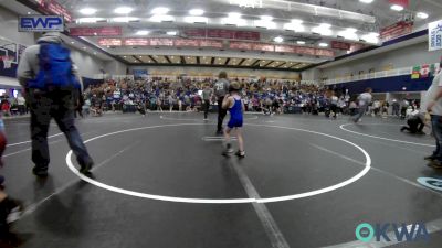 52 lbs Round Of 16 - Caleb Boyd, Harrah Little League Wrestling vs Zayden Beets, Smith Wrestling Academy