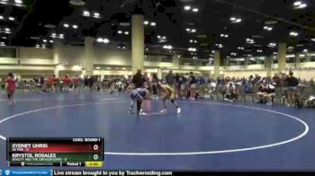 107 lbs Quarters & Wb (16 Team) - Sydney Uhrig, SD Fire vs Krystol Rosales, Beauty And The Creason Iowa