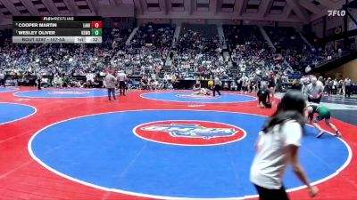 157-5A Cons. Round 3 - Wesley Oliver, Kennesaw Mountain vs Cooper Martin, Lanier