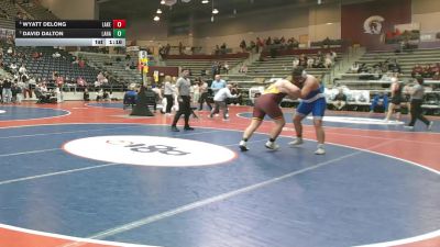 5A 285 lbs Cons. Semi - Wyatt DeLong, Lakeside vs David Dalton, Lake Hamilton