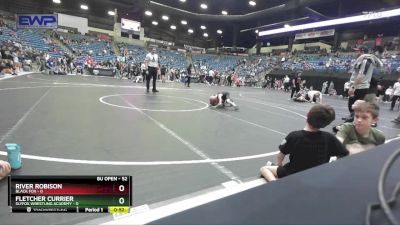 52 lbs 3rd Place Match - River Robison, Black Fox vs Fletcher Currier, SlyFox Wrestling Academy