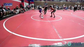 80 lbs Semifinal - Kamden Burk, Morrison Takedown Club vs JP Cooper, Bristow Youth Wrestling