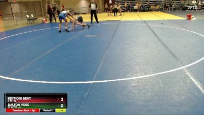 150 lbs Quarterfinals (8 Team) - Keymoni Bent, K-M vs Dalton Voss, St. Peter