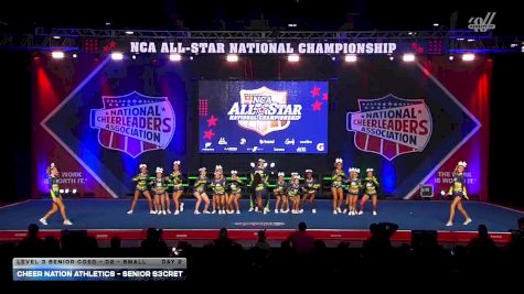Cheer Nation Athletics - Senior S3cret [2026 L3 Senior Coed - D2 - Small Day 2] 2026 NCA All-Star National Championship
