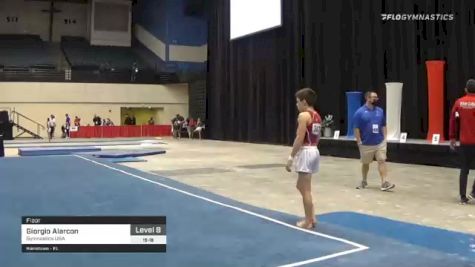 Giorgio Alarcon - Floor, Gymnastics USA - 2021 USA Gymnastics Development Program National Championships