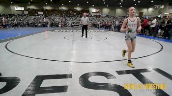 73 lbs Round Of 16 - Jayden Ahumada, Coalinga Roughnecks vs Cooper Patterson, Cascade Mat Club